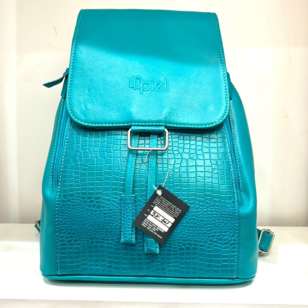leather backpack
